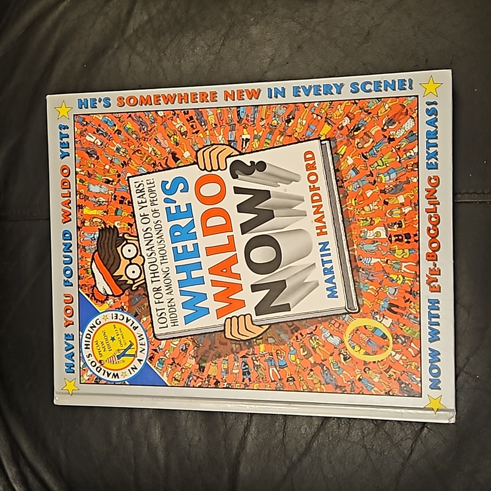 Hardcover vintage Where's Waldo